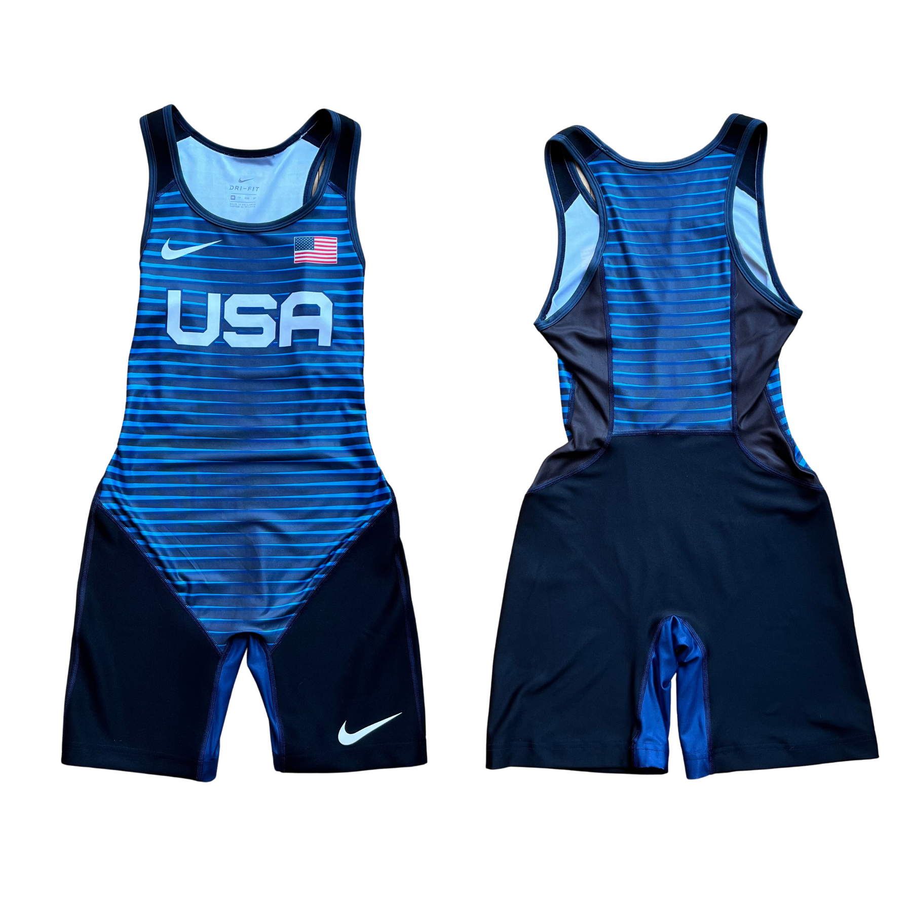 Jourdan Delacruz Team USA 2020 Toyko Olympic Singlet - Blue (XS)