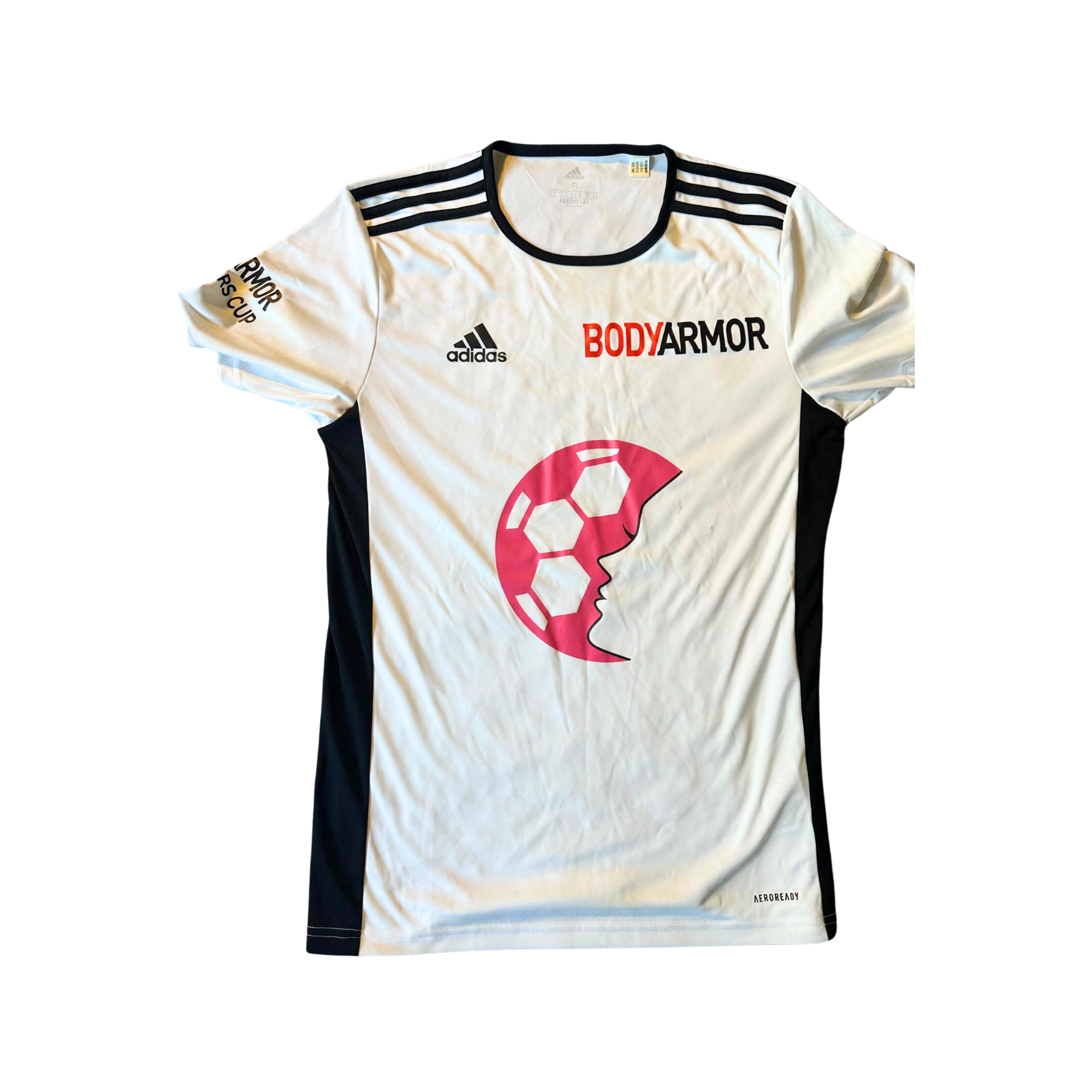 Joanna Lohman Game-Worn BodyArmour Soccer Girl Problems Jersey for the MLS All Star BodyArmour Cup (White)