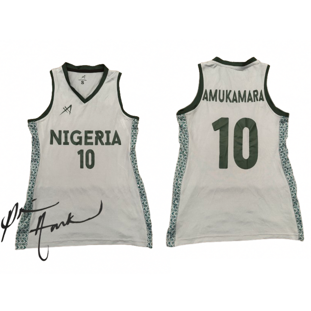 Promise Amukamara Nigeria National Team Official Jersey White