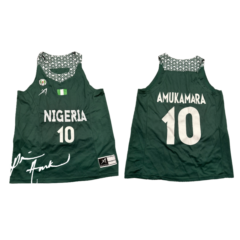 Promise Amukamara Nigeria National Team Official Jersey Green