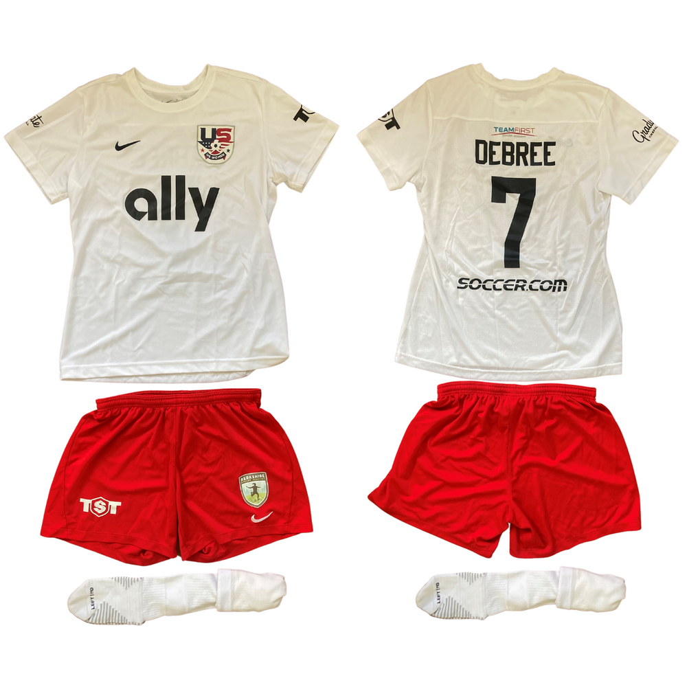 Schuyler DeBree Full Game Worn 'US Womens' Kit from 'The Soccer Tournament'